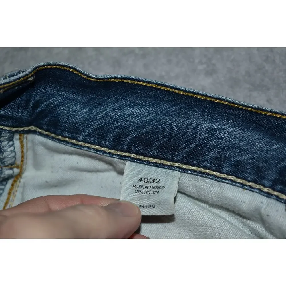 Vintage Polo Ralph Lauren 867 Blue Jeans Mens Size 40 x 30 Classic Fit Denim ***